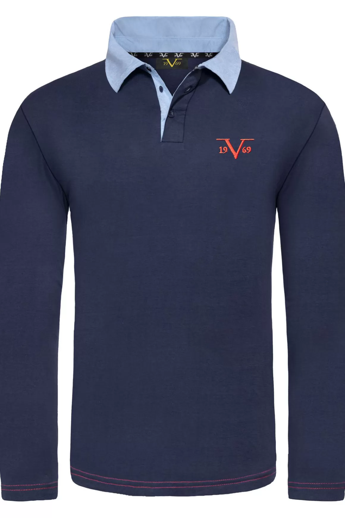 Nebulus Poloshirts<19V69 Langarm Poloshirt Herren