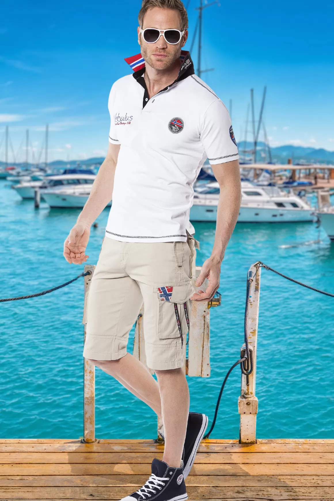 Nebulus Hosen / Shorts<Cargo Short Boody Herren