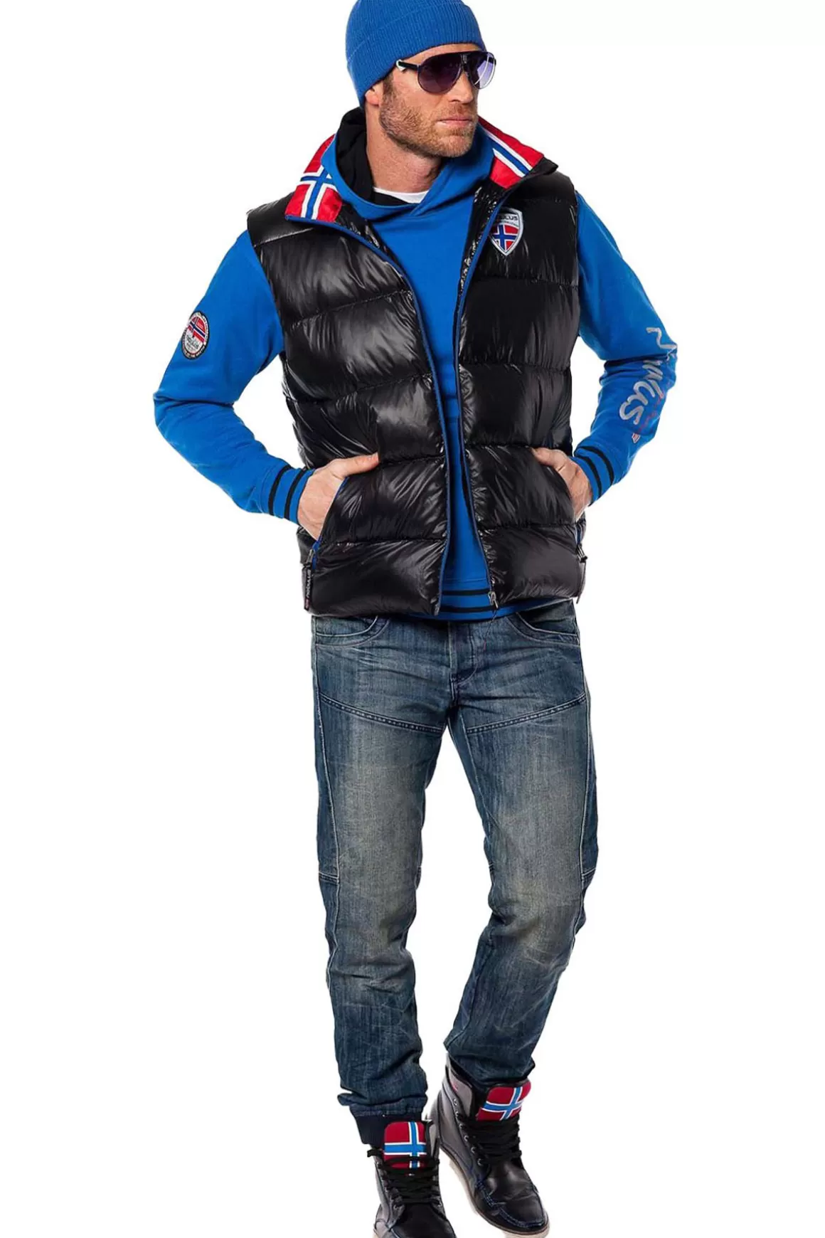 Nebulus Jacken<Daunenweste Hillary Herren