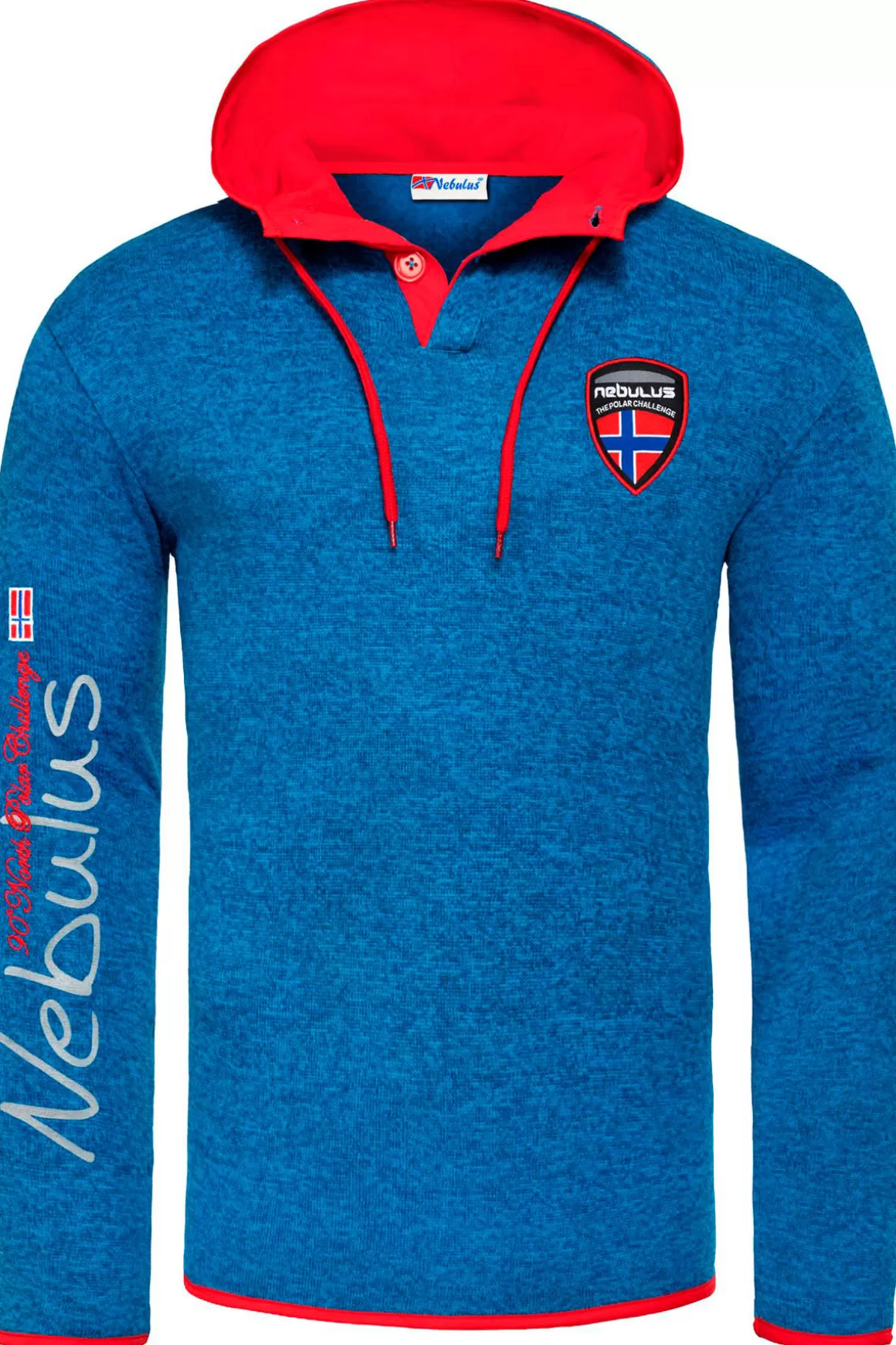 Nebulus Pullover<Fleecehoody Stitch Herren