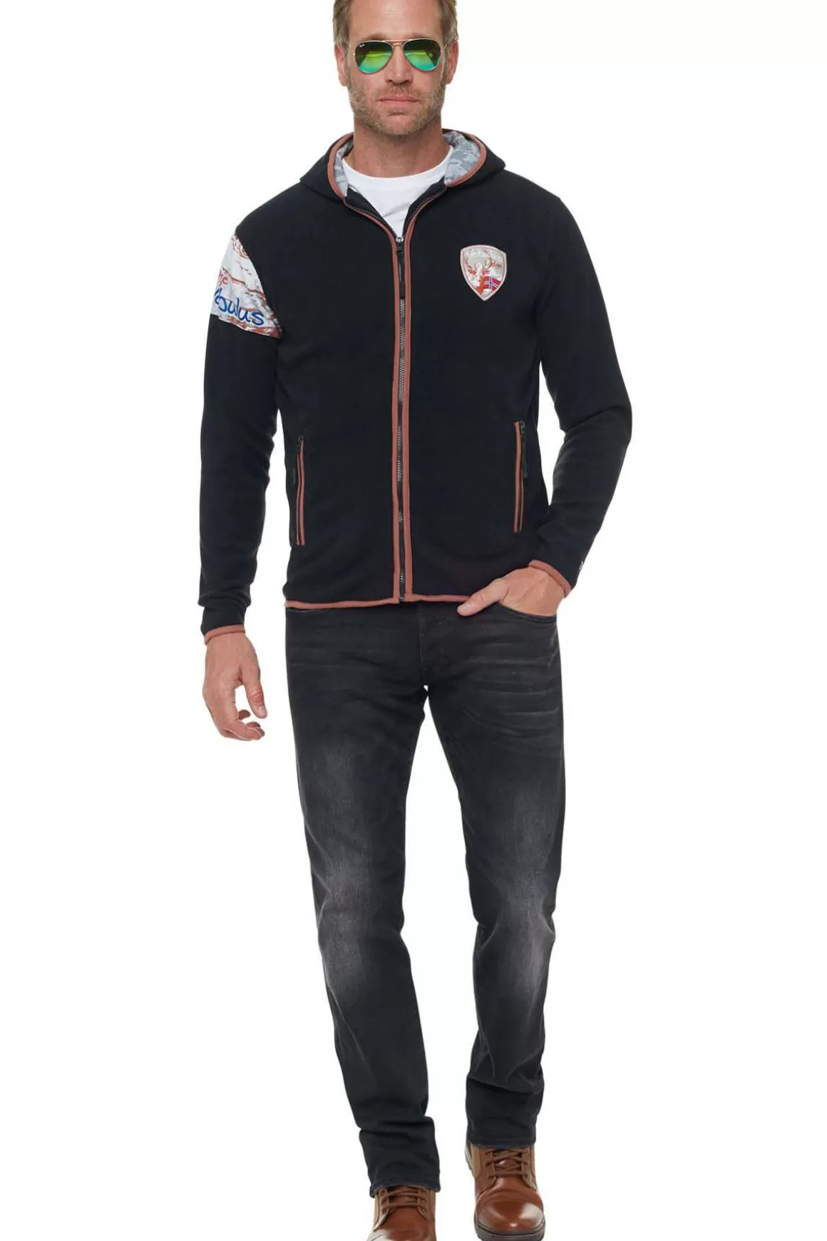 Nebulus Pullover<Fleecejacke Canyon Herren