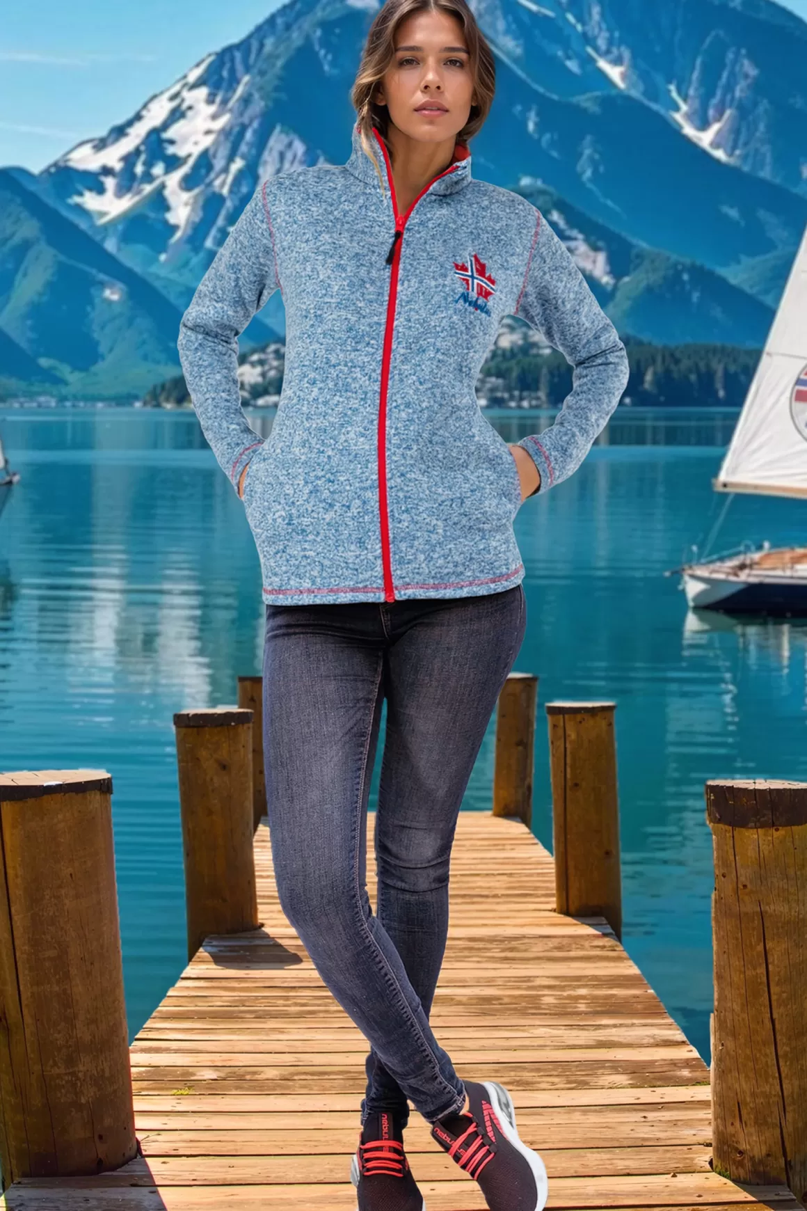Nebulus Jacken<Fleecejacke Chios Damen