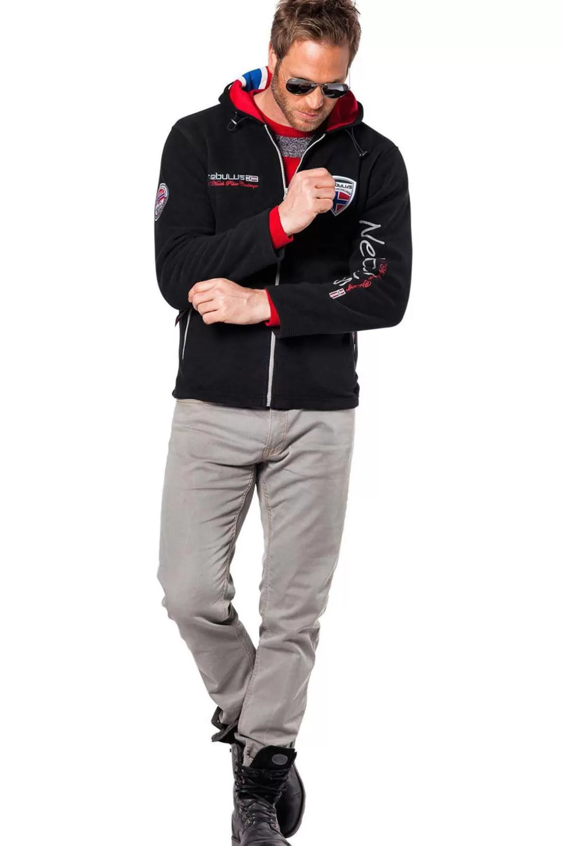 Nebulus Pullover<Fleecejacke Schweden Herren
