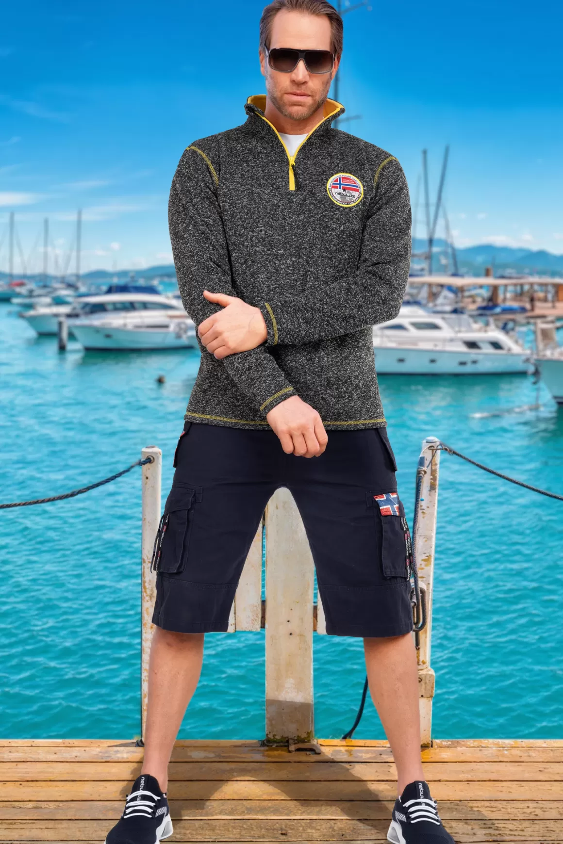 Nebulus Pullover<Fleecepullover Jimi Herren