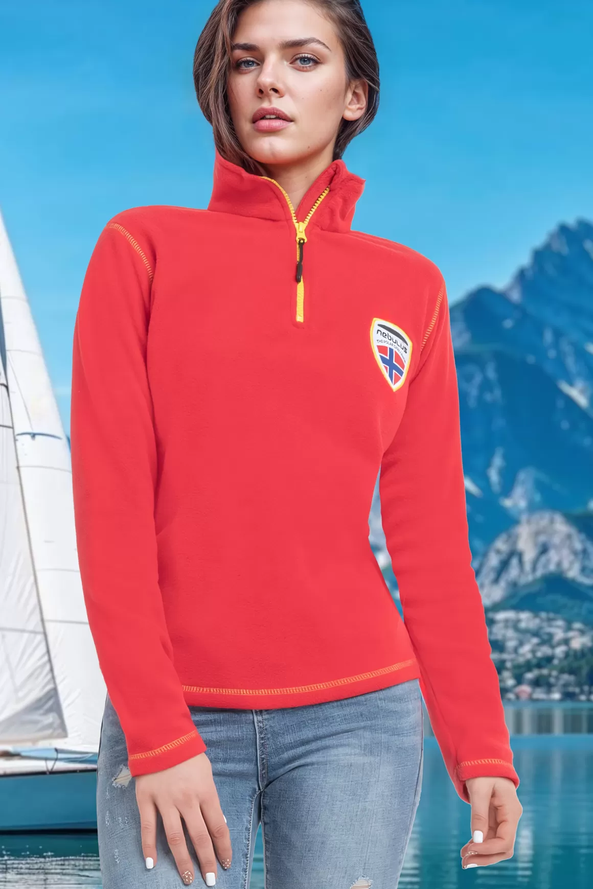 Nebulus Pullover<Fleecepullover Nardy Damen