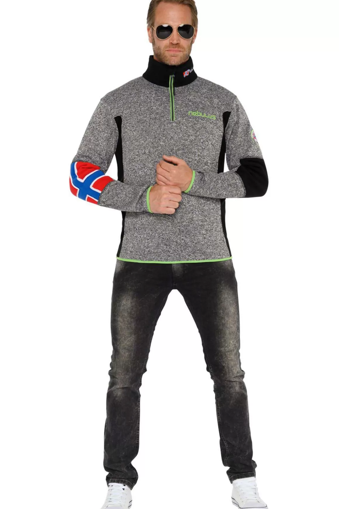 Nebulus Pullover<Fleecepullover Pao Herren