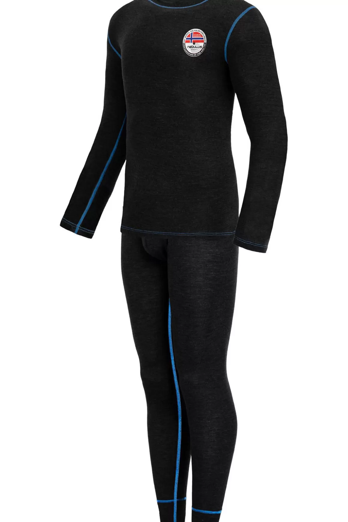 Nebulus Skiwäsche<High-End Thermo-Hose 100% Merino Rino Herren