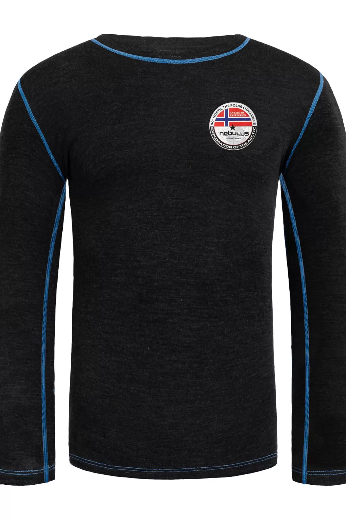 Nebulus Skiwäsche<High-End Thermo-Shirt 100% Merino Meri Herren