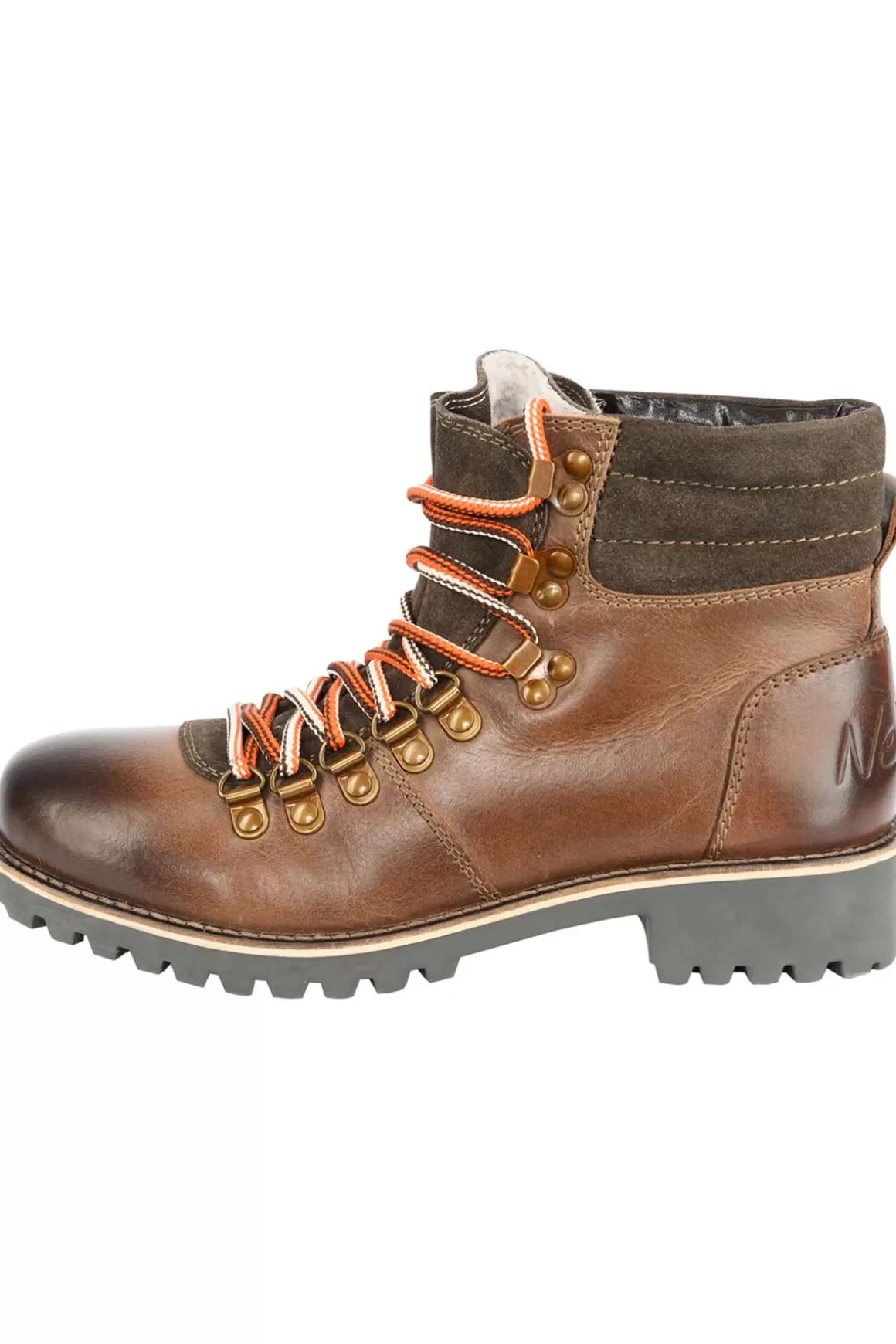 Nebulus Lederstiefel<Leder Winterstiefel Hiking Damen Mit Merinowolle