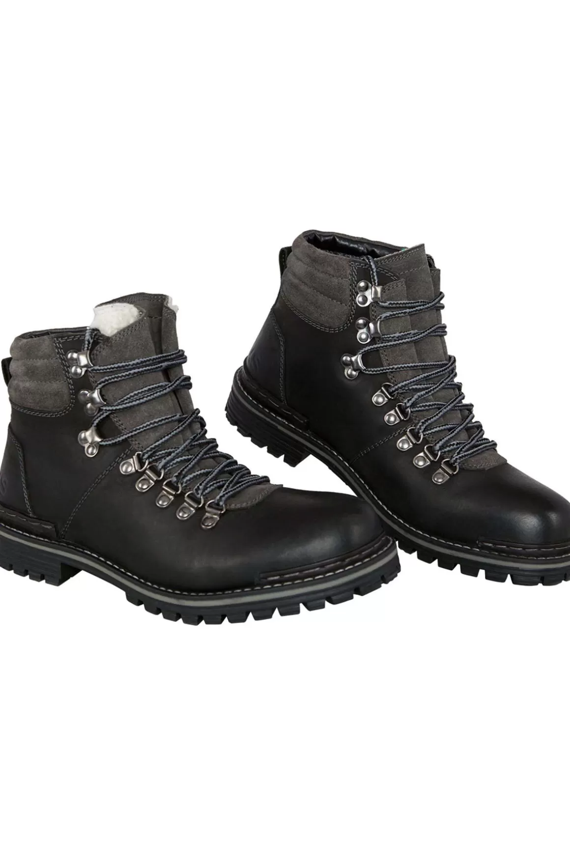 Nebulus Lederstiefel<Leder Winterstiefel Hiking Herren Mit Merinowolle