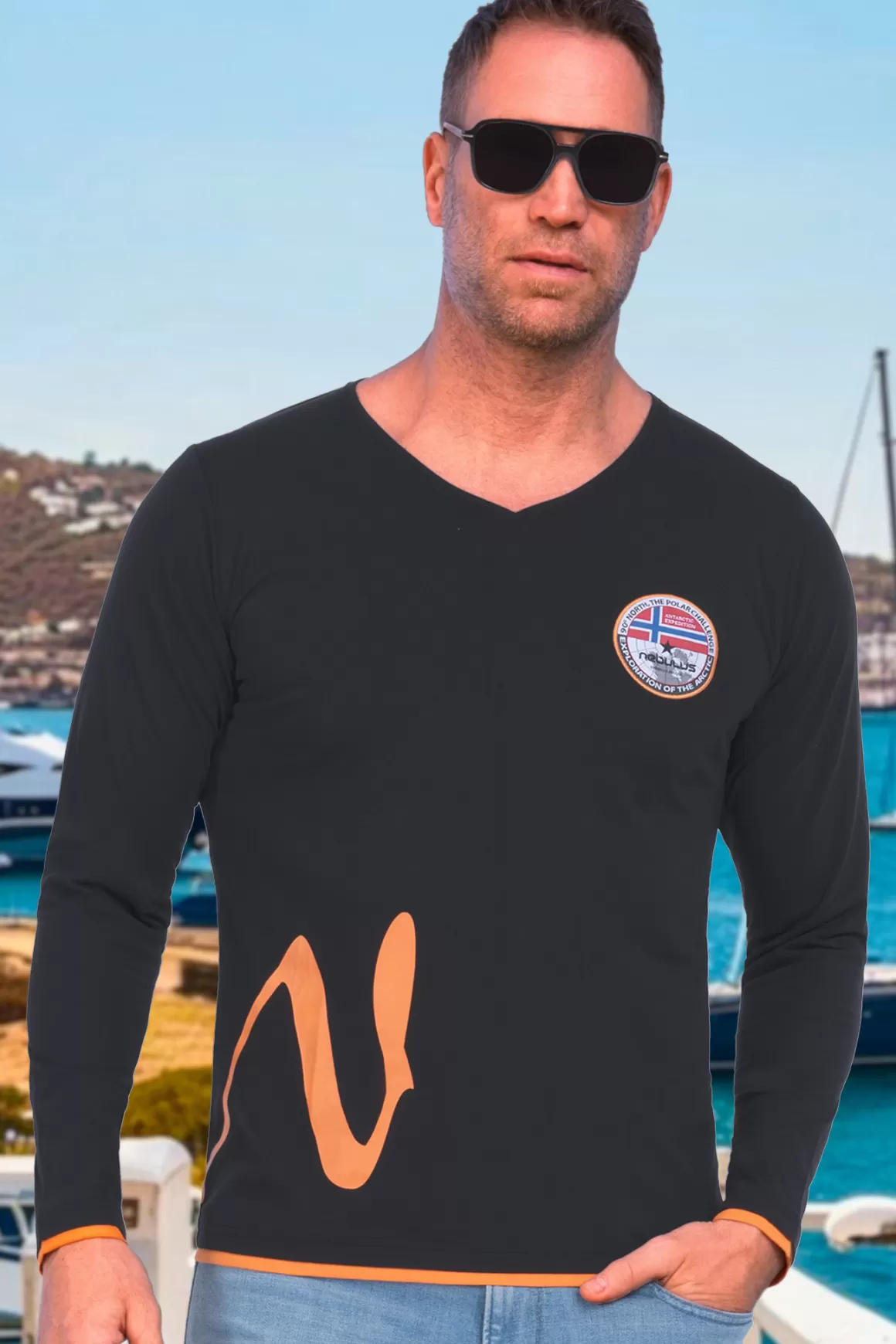Nebulus Longsleeves<Longsleeve Veit Herren