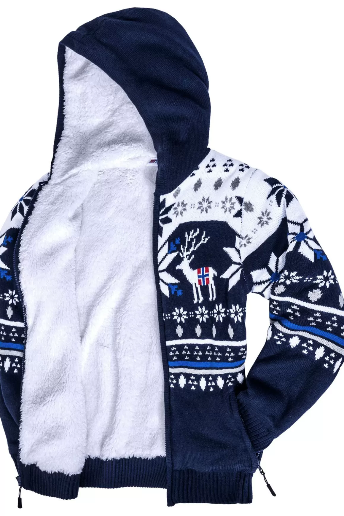 Nebulus Jacken<Norweger Jacke Hoody Mit Kunstfell Noron Damen