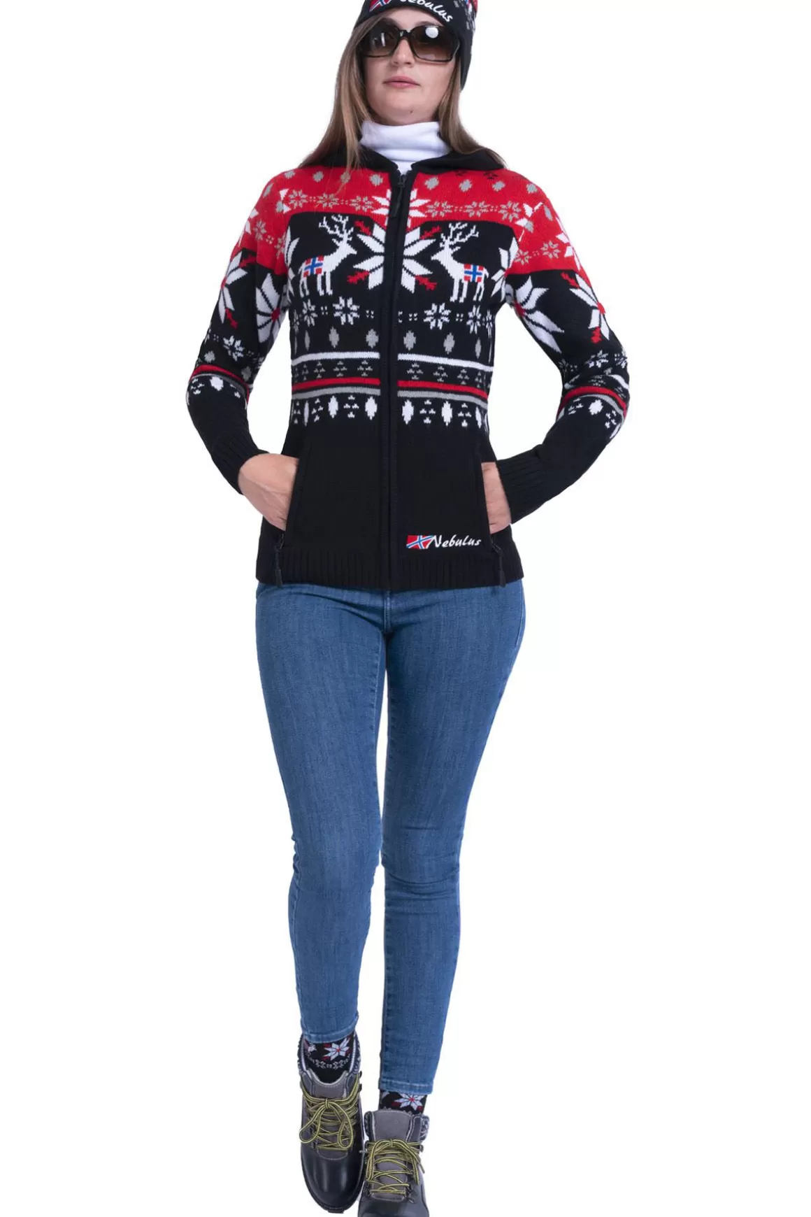 Nebulus Jacken<Norweger Jacke Hoody Normax Damen