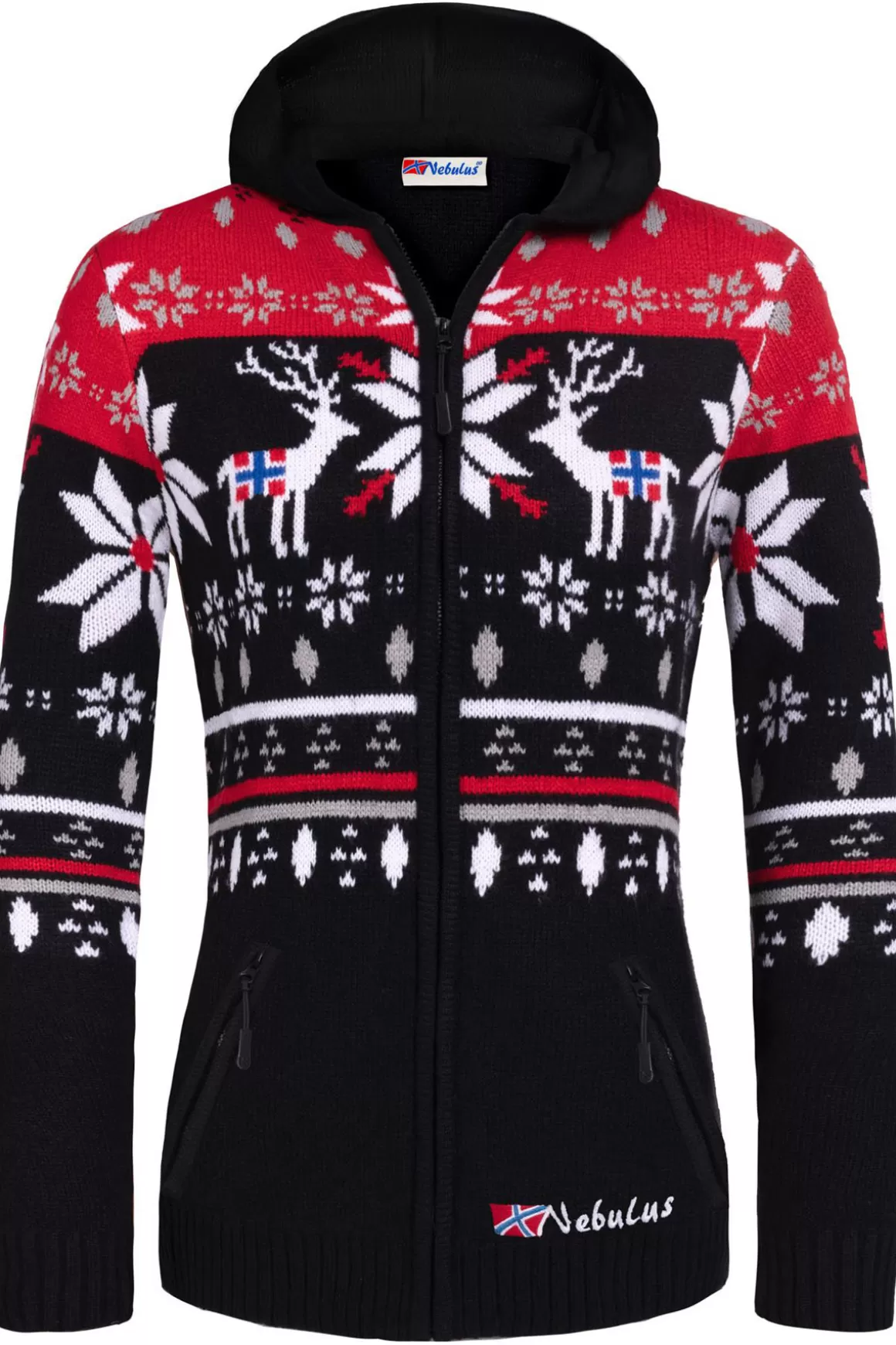 Nebulus Jacken<Norweger Jacke Hoody Normax Damen