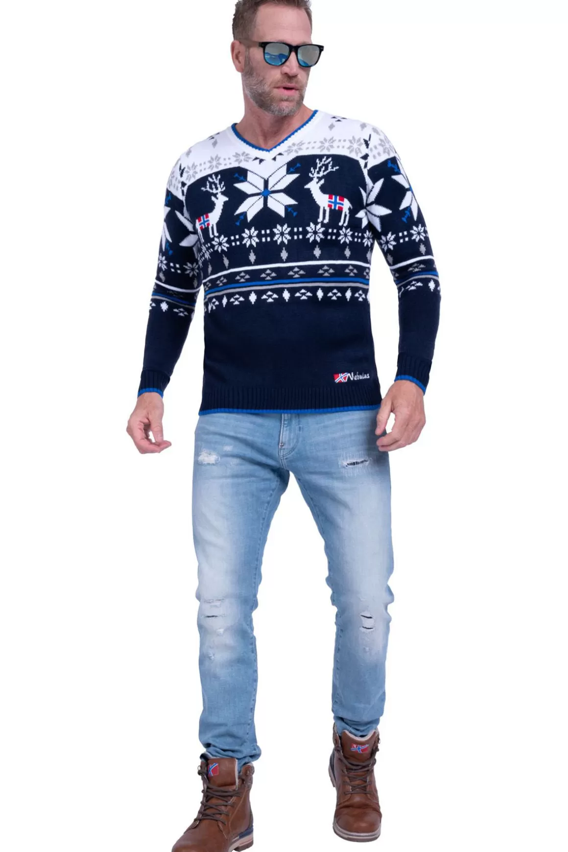 Nebulus Pullover<Norweger Pullover Breen Herren