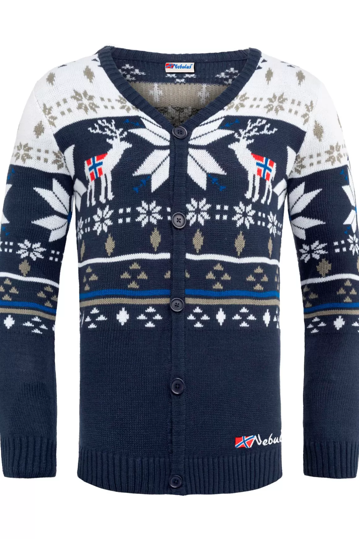 Nebulus Pullover<Norweger Strick-Cardigan, Strickjacke Scape Herren