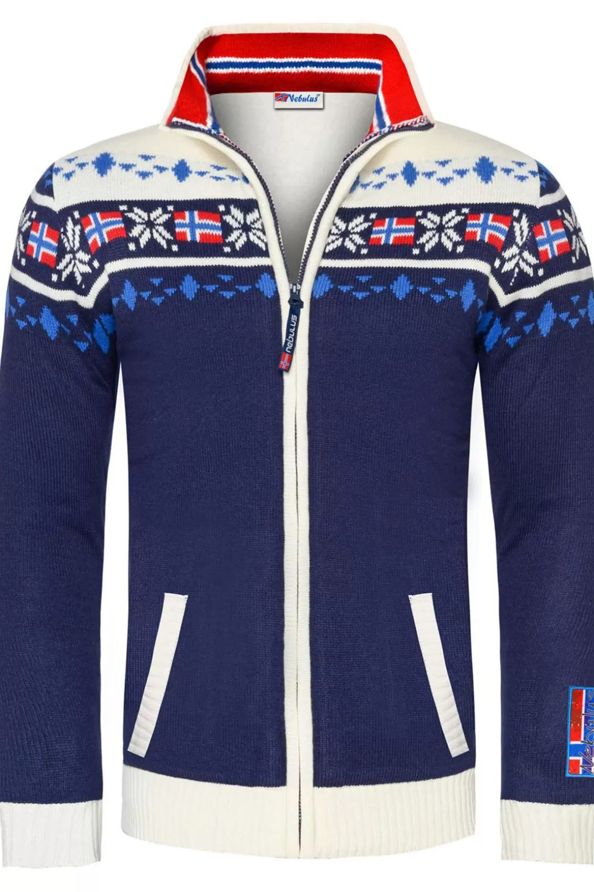Nebulus Pullover<Norweger Strickjacke Mit Kunstfell Canadian Herren