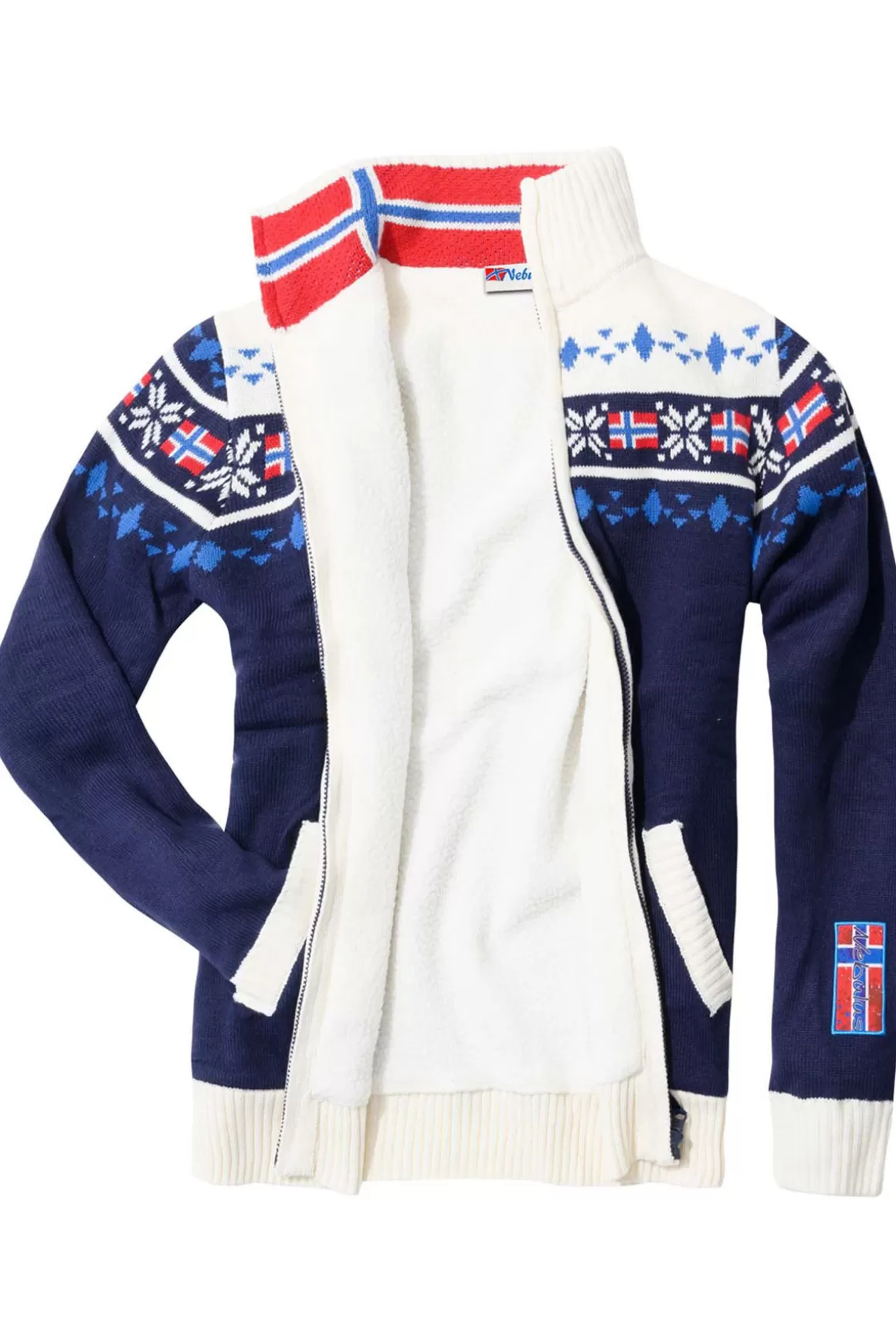 Nebulus Pullover<Norweger Strickjacke Mit Kunstfell Canadian Herren
