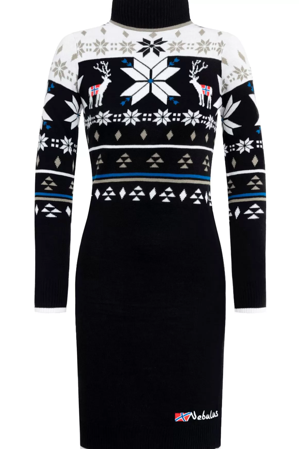 Nebulus Kleider & Röcke<Norweger Strickkleid High Damen