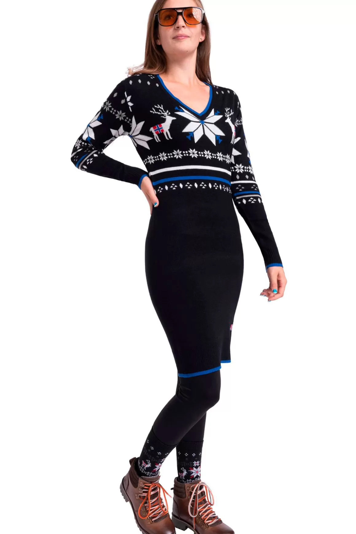 Nebulus Kleider & Röcke<Norweger Strickkleid Norra Damen
