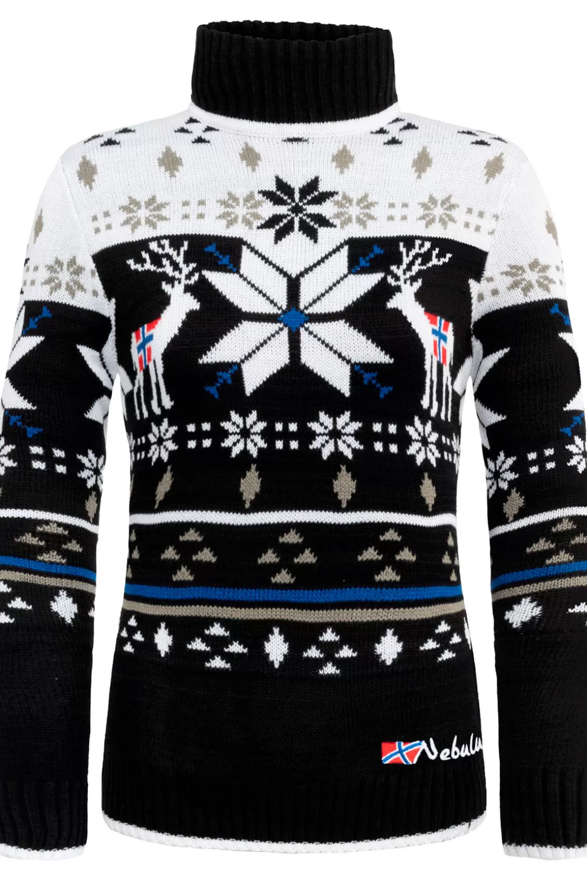Nebulus Pullover<Norweger Strickpullover Stag Damen