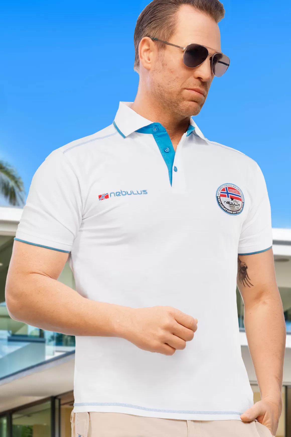 Nebulus Poloshirts<Poloshirt Isla Herren
