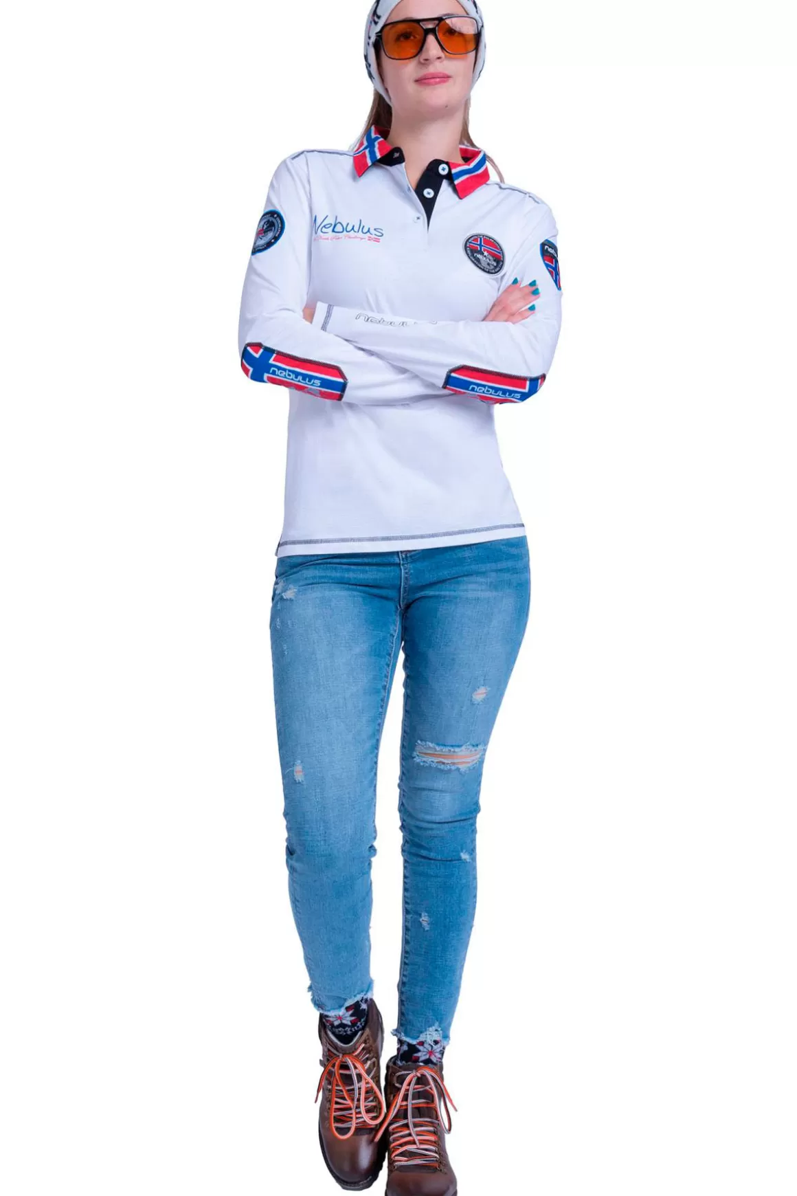 Nebulus Poloshirts<Poloshirt Langarm Benty Damen