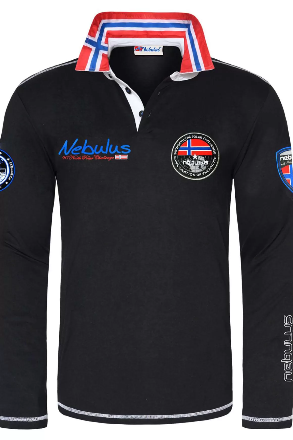 Nebulus Poloshirts<Poloshirt Langarm Benty Herren