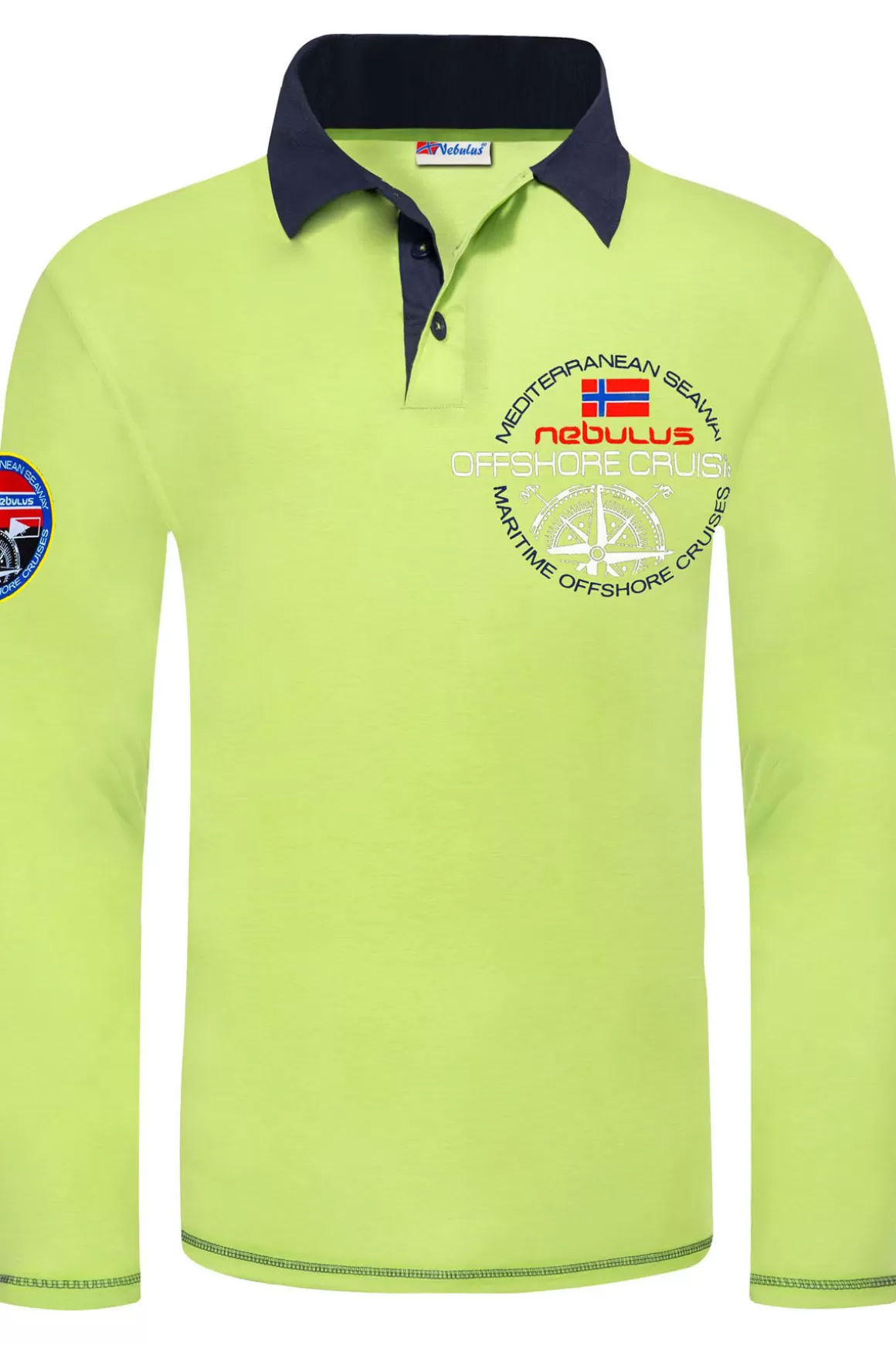 Nebulus Poloshirts<Poloshirt Langarm Biller Herren