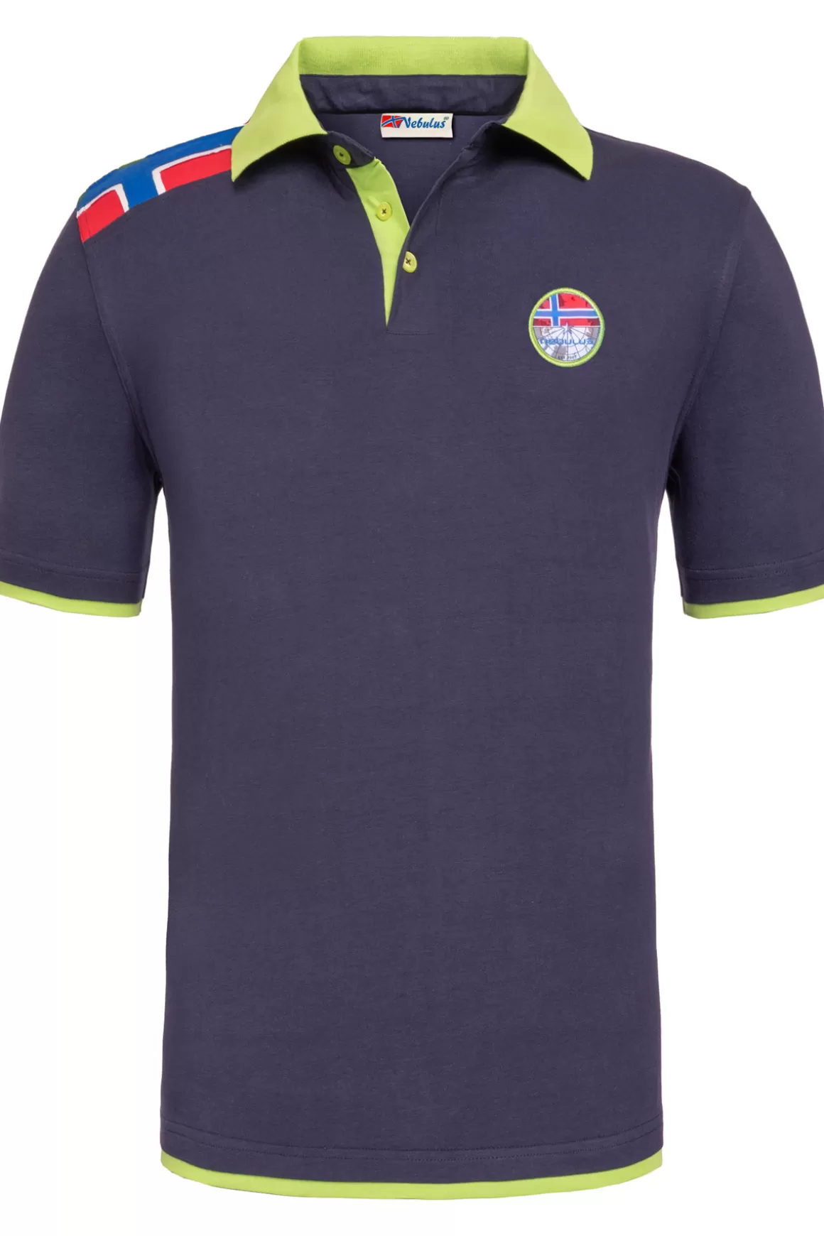Nebulus Poloshirts<Poloshirt Nebflag Herren