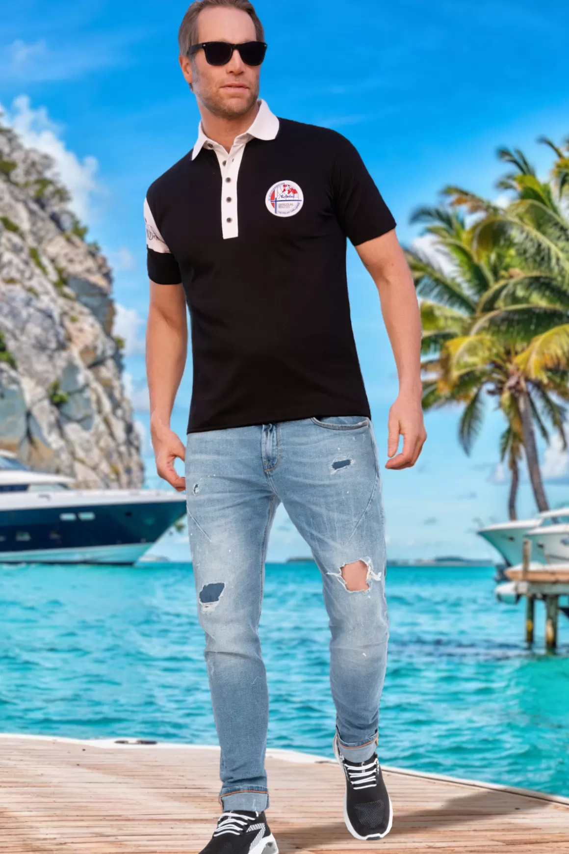 Nebulus Poloshirts<Poloshirt Paitas Herren