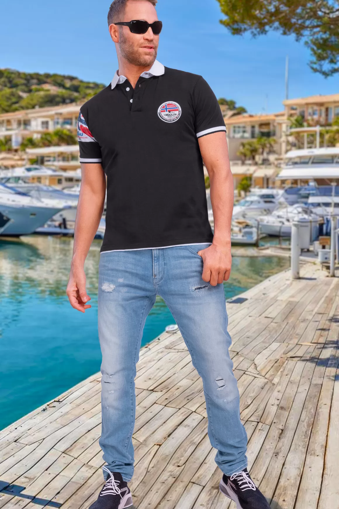 Nebulus Poloshirts<Poloshirt Paras Herren