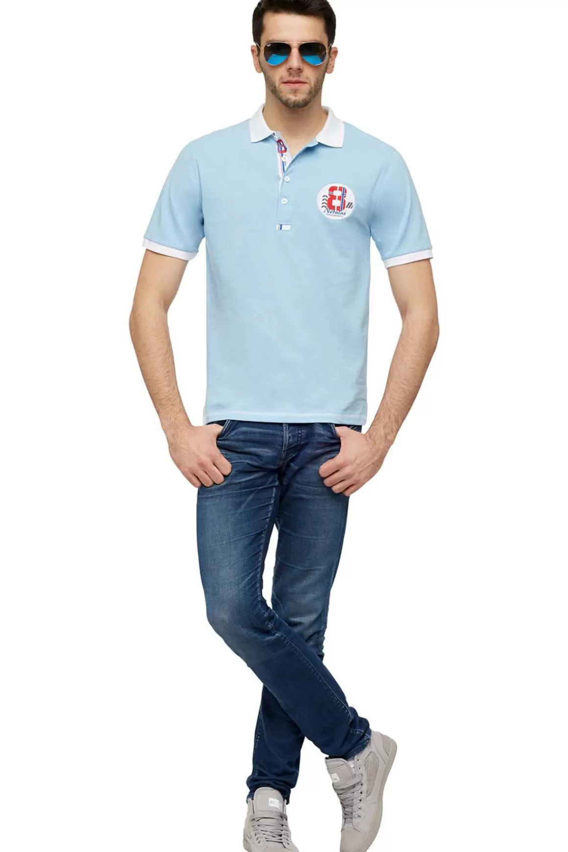 Nebulus Poloshirts<Poloshirt Seaside Herren