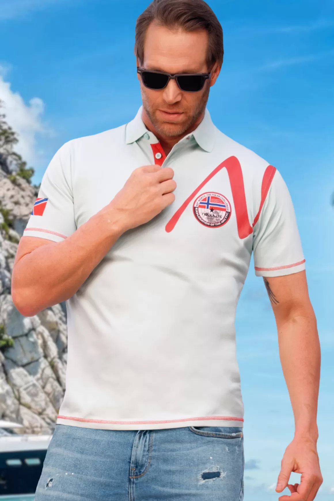 Nebulus Poloshirts<Poloshirt Tupai Herren