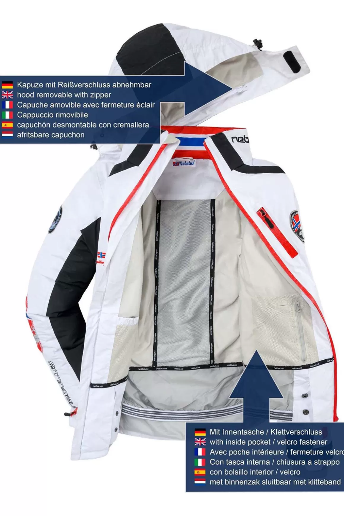 Nebulus Jacken<Skijacke Maestro Ski Herren