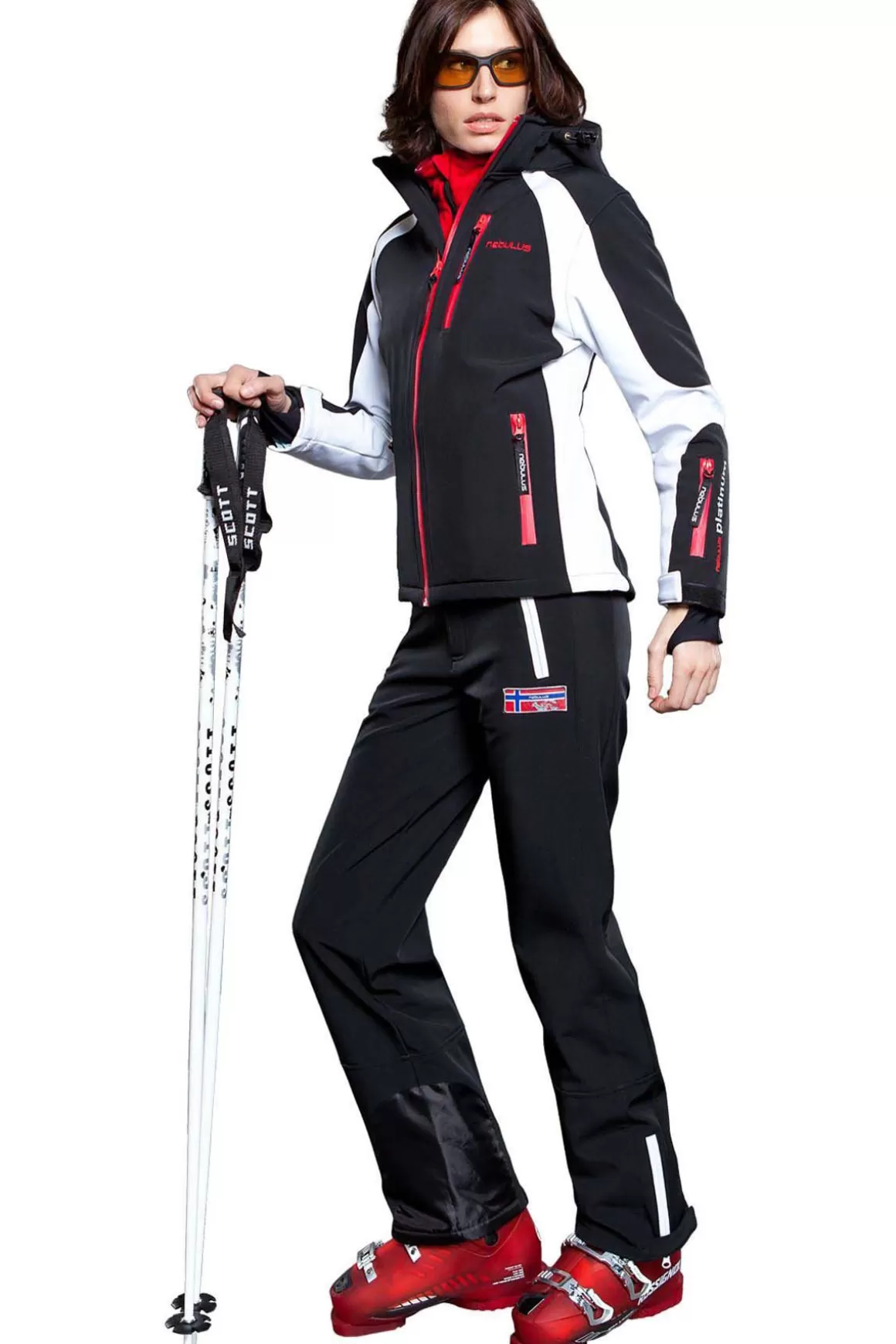 Nebulus Skijacken<Softshell-Skijacke Rockshell Damen