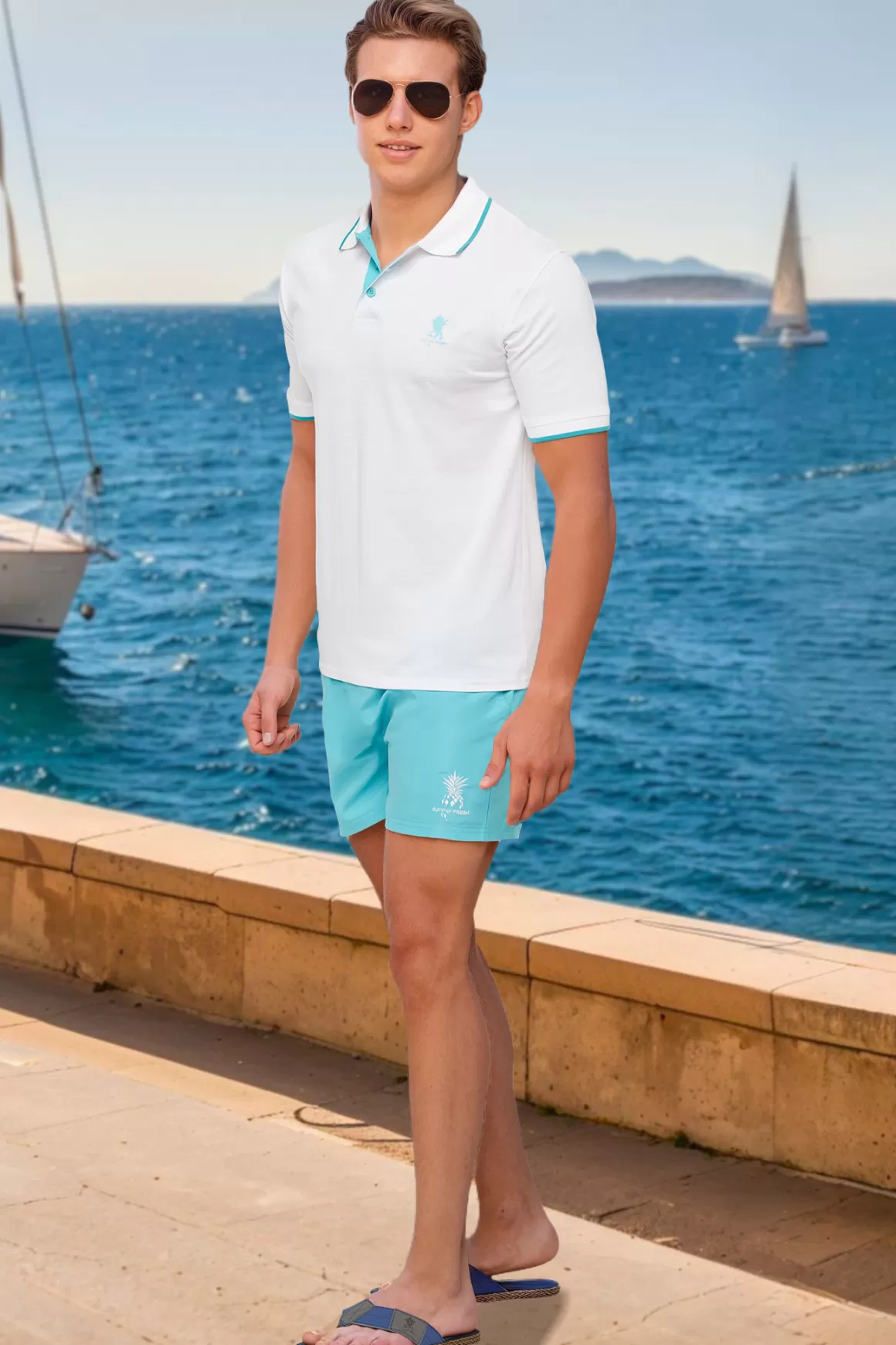 Nebulus Poloshirts<Summerfresh Poloshirt Sines Herren