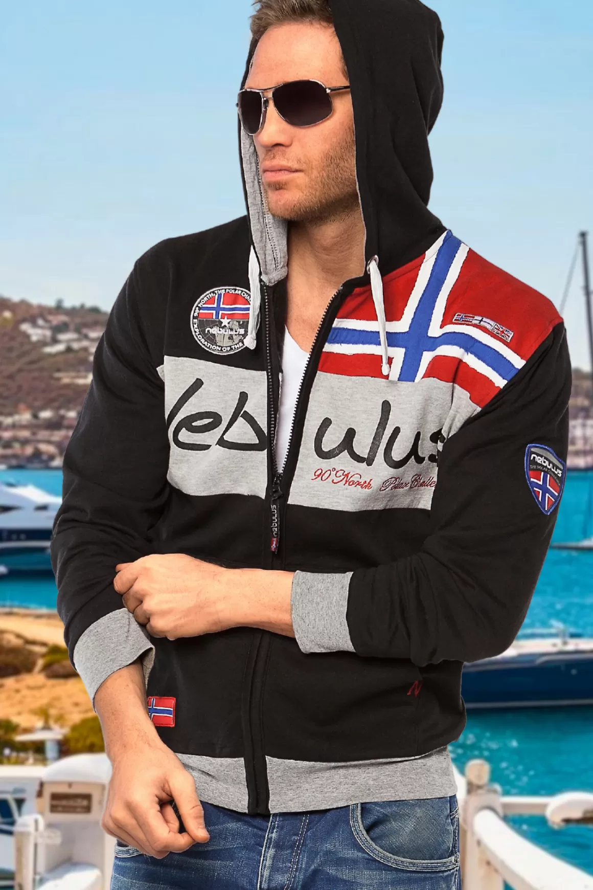 Nebulus Jacken<Sweatjacke Napa Herren