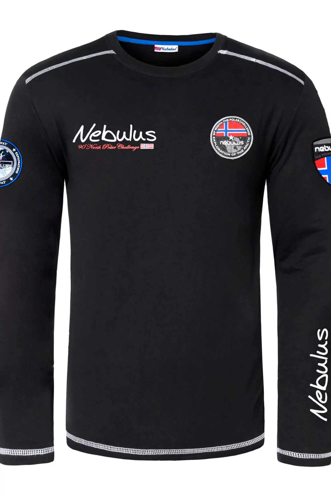 Nebulus Longsleeves<Sweatshirt Lang Boogy Herren