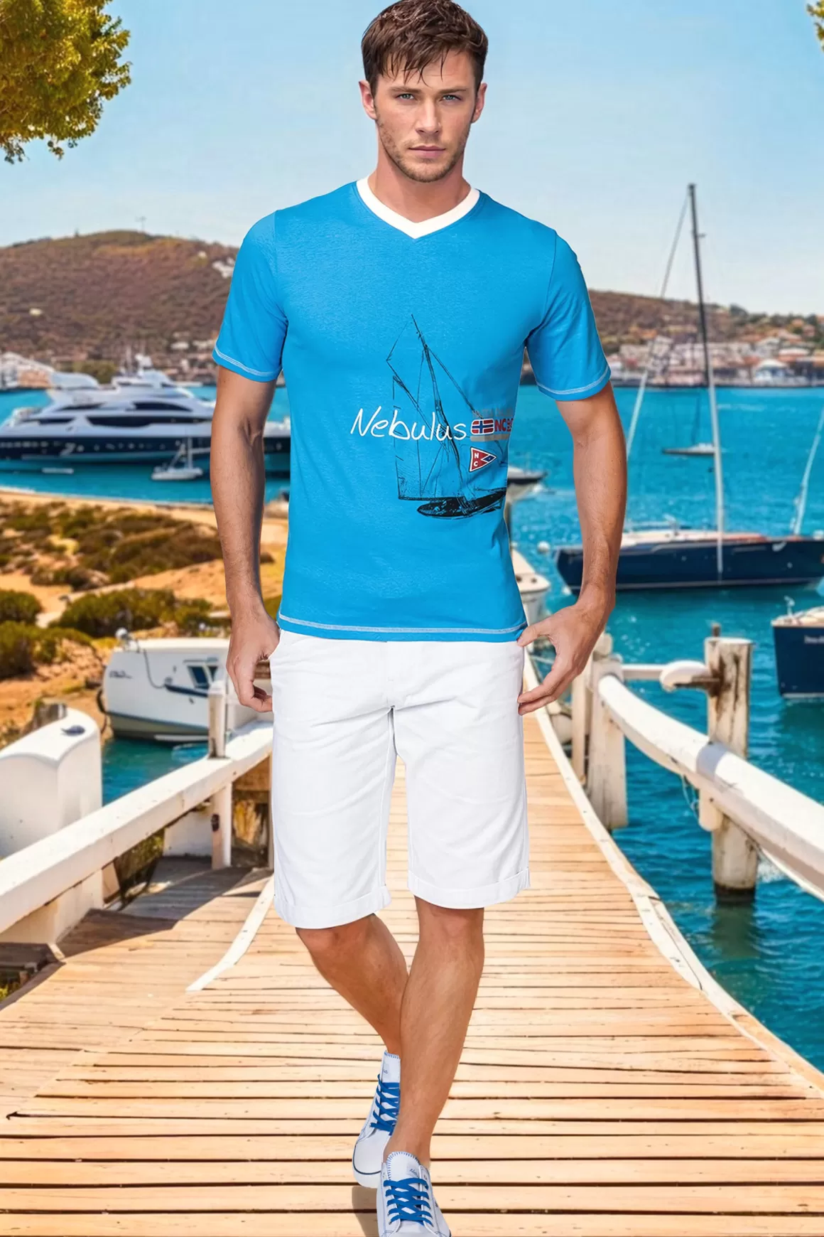Nebulus T-Shirts<T-Shirt Ahoi Herren
