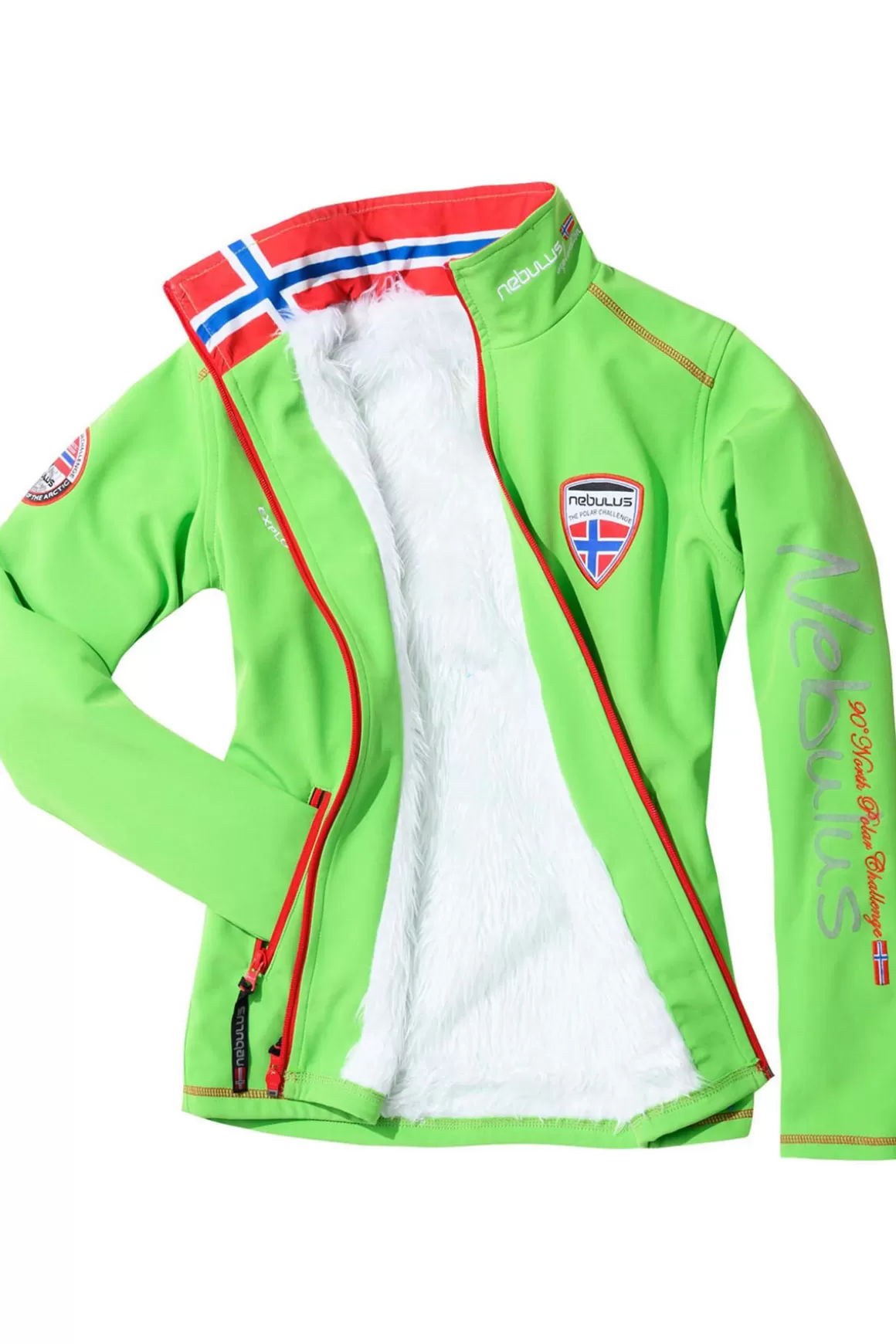 Nebulus Jacken<Winter-Softshelljacke Kunstfell Burner Damen