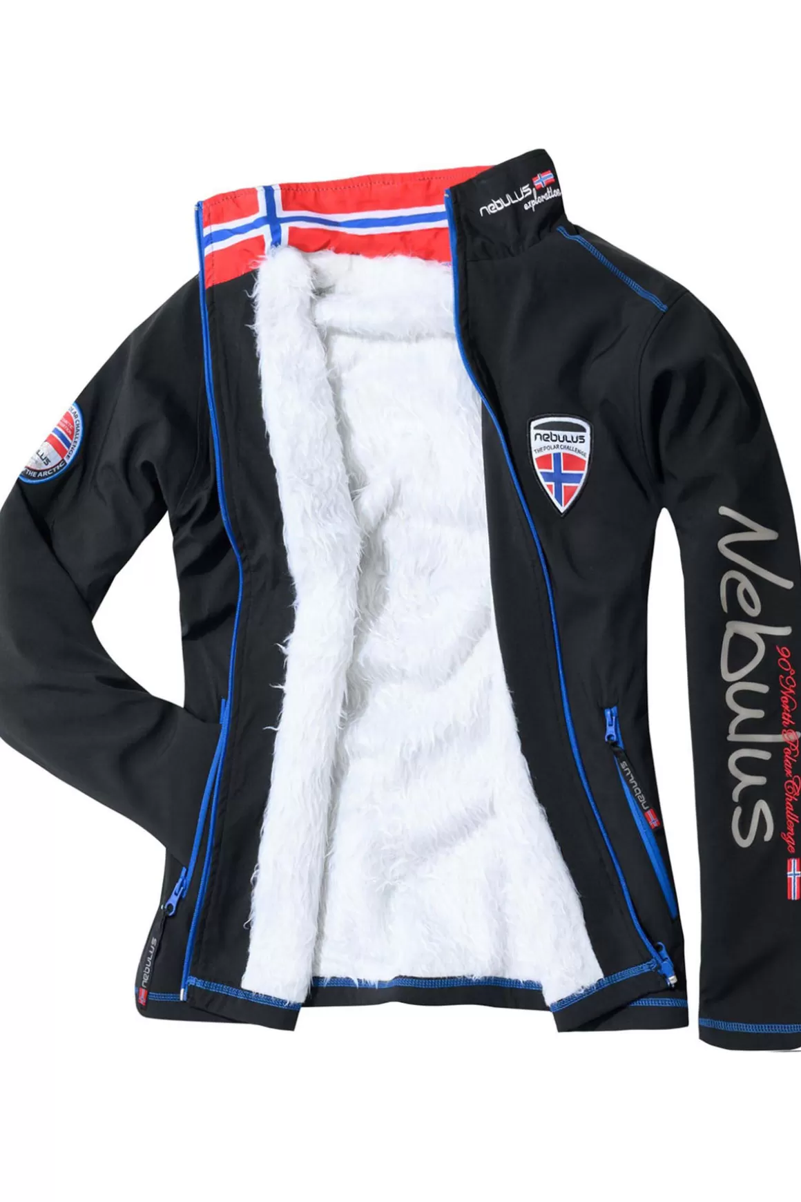 Nebulus Jacken<Winter-Softshelljacke Kunstfell Burner Herren