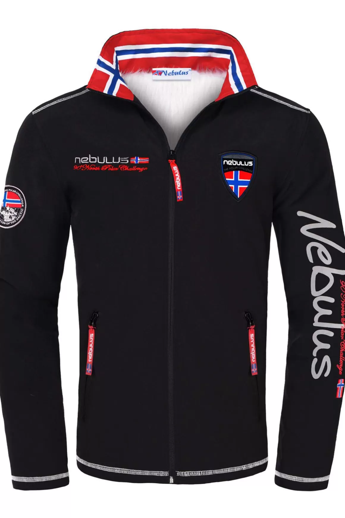 Nebulus Jacken<Winter-Softshelljacke Kunstfell Styler Fur Herren